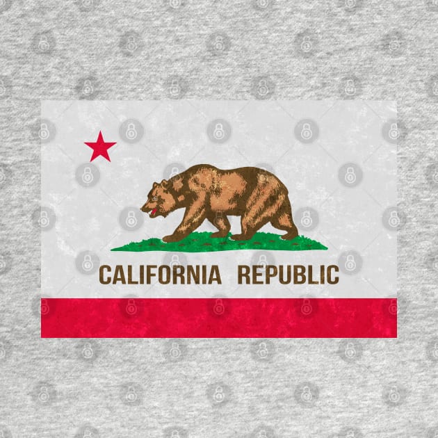 Flag of California by Enzwell